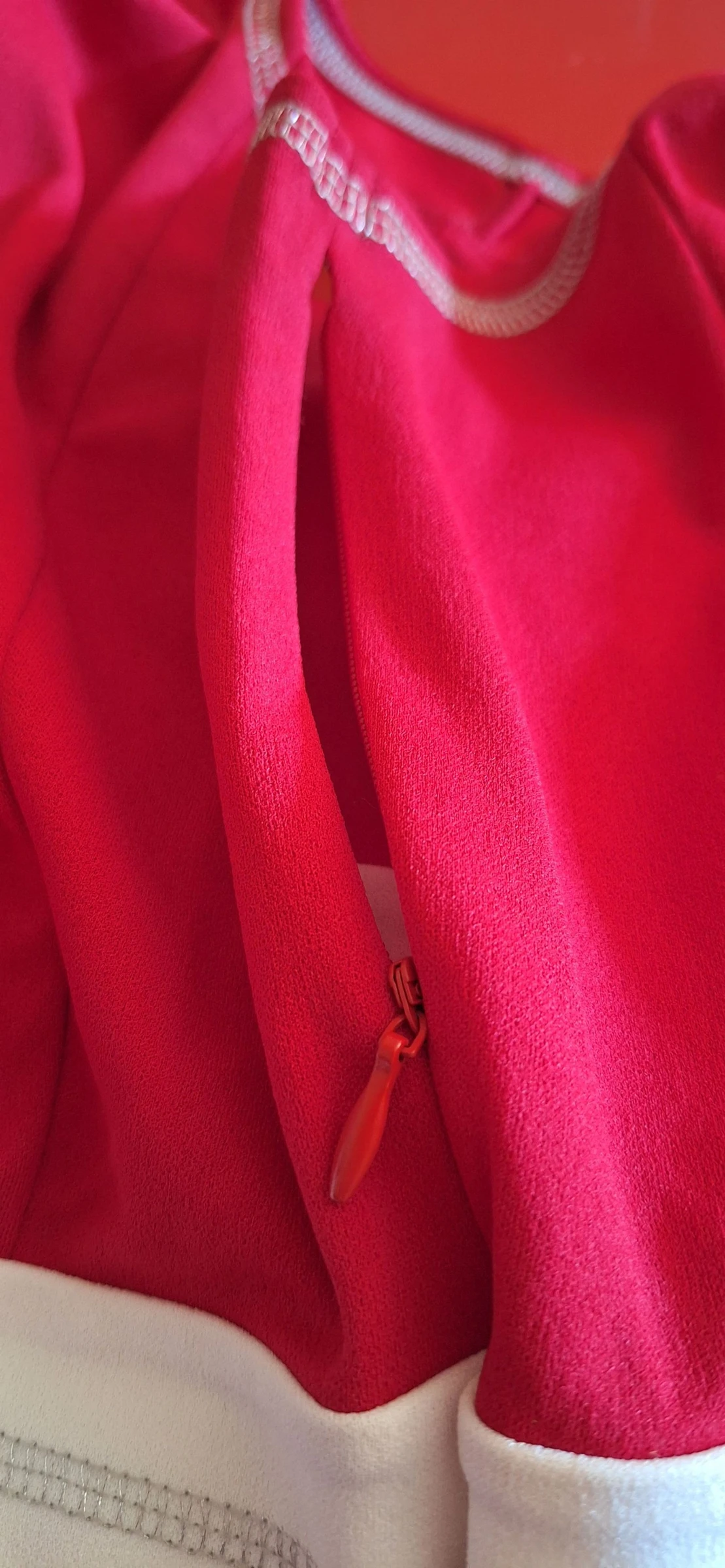 Vestido verão vermelho e branco Cache cache ❤️ – photo 3